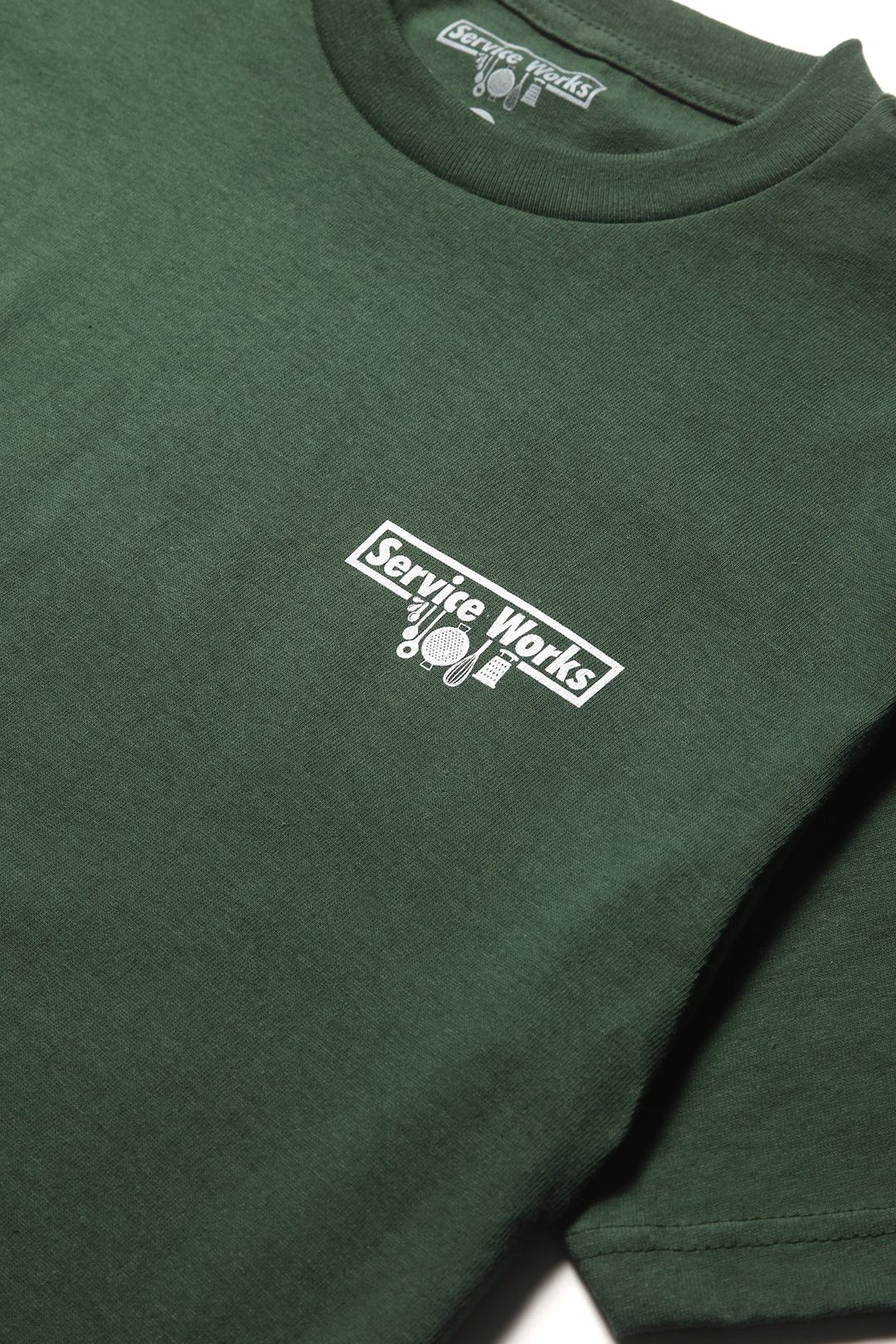 Service Works - Logo Tee - Forest Green