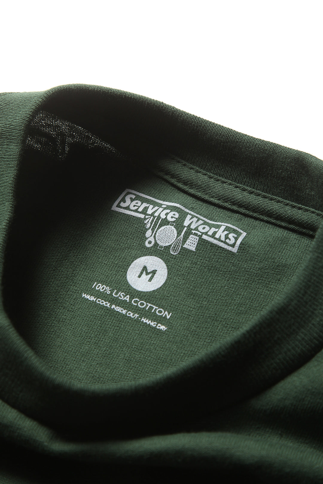 Service Works - Logo Tee - Forest Green