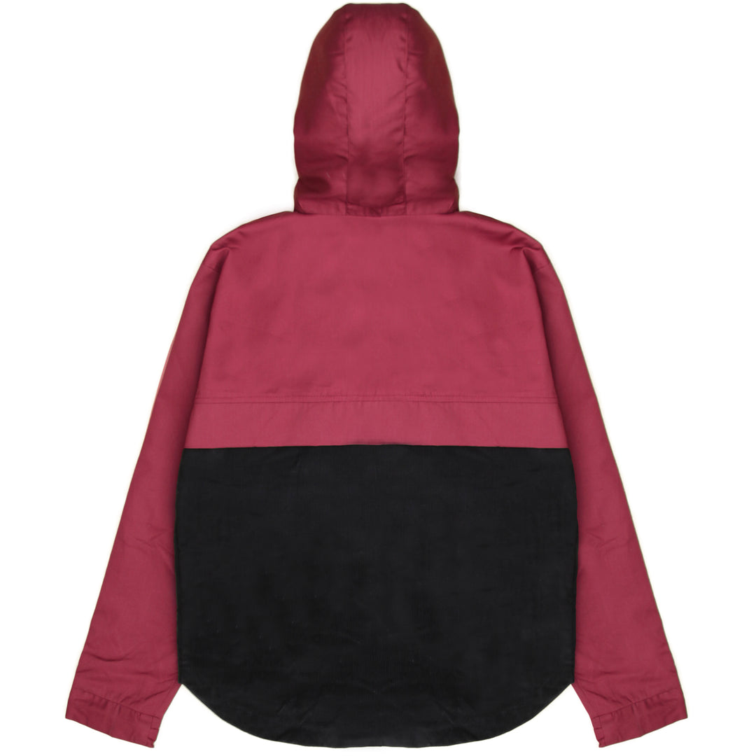 Blacksmith - Two Tone Corduroy/Canvas Pullover - Claret