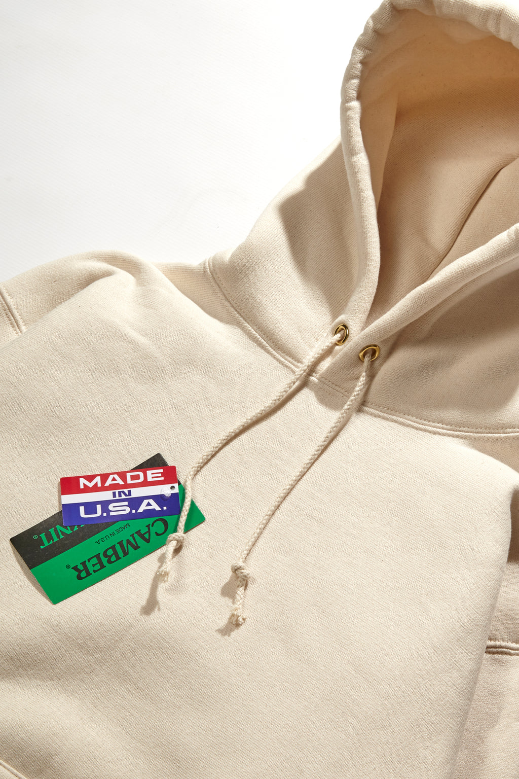 Camber USA - 232 12oz Pullover Hoodie - Natural