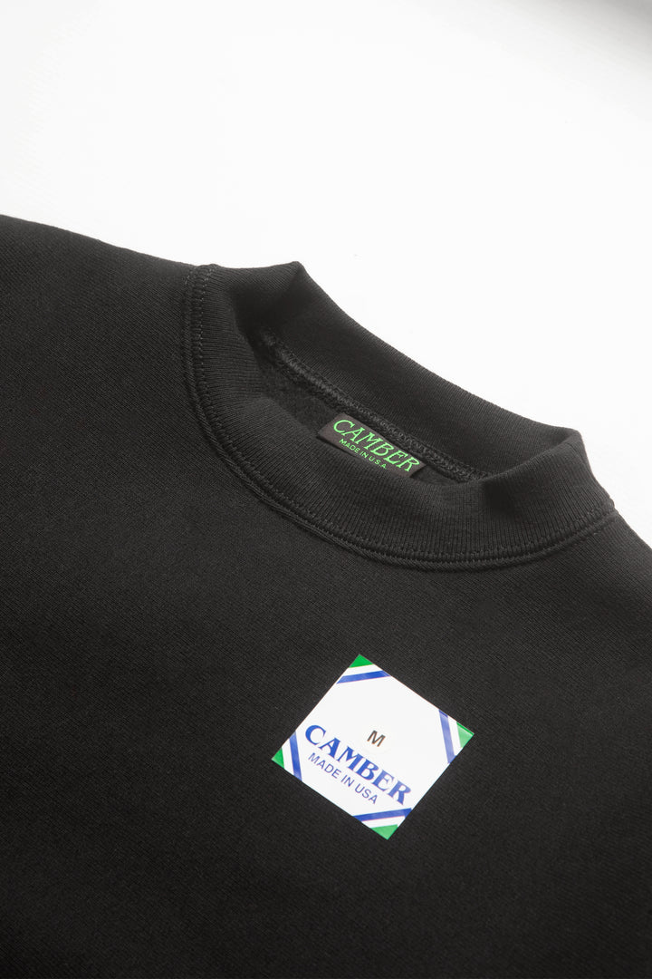 Camber USA - 234 12oz Crewneck - Black