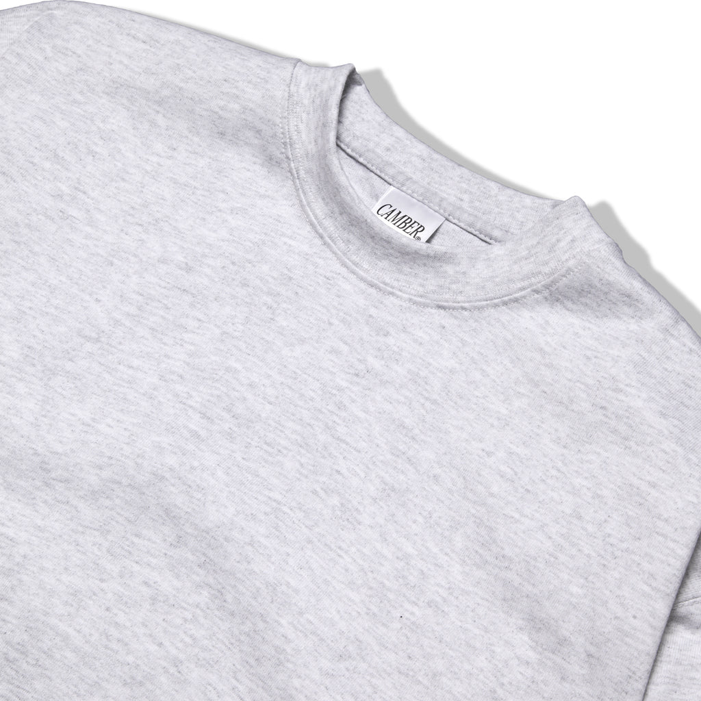 Camber USA - 305 Long Sleeve 8oz Tee - Ash Grey