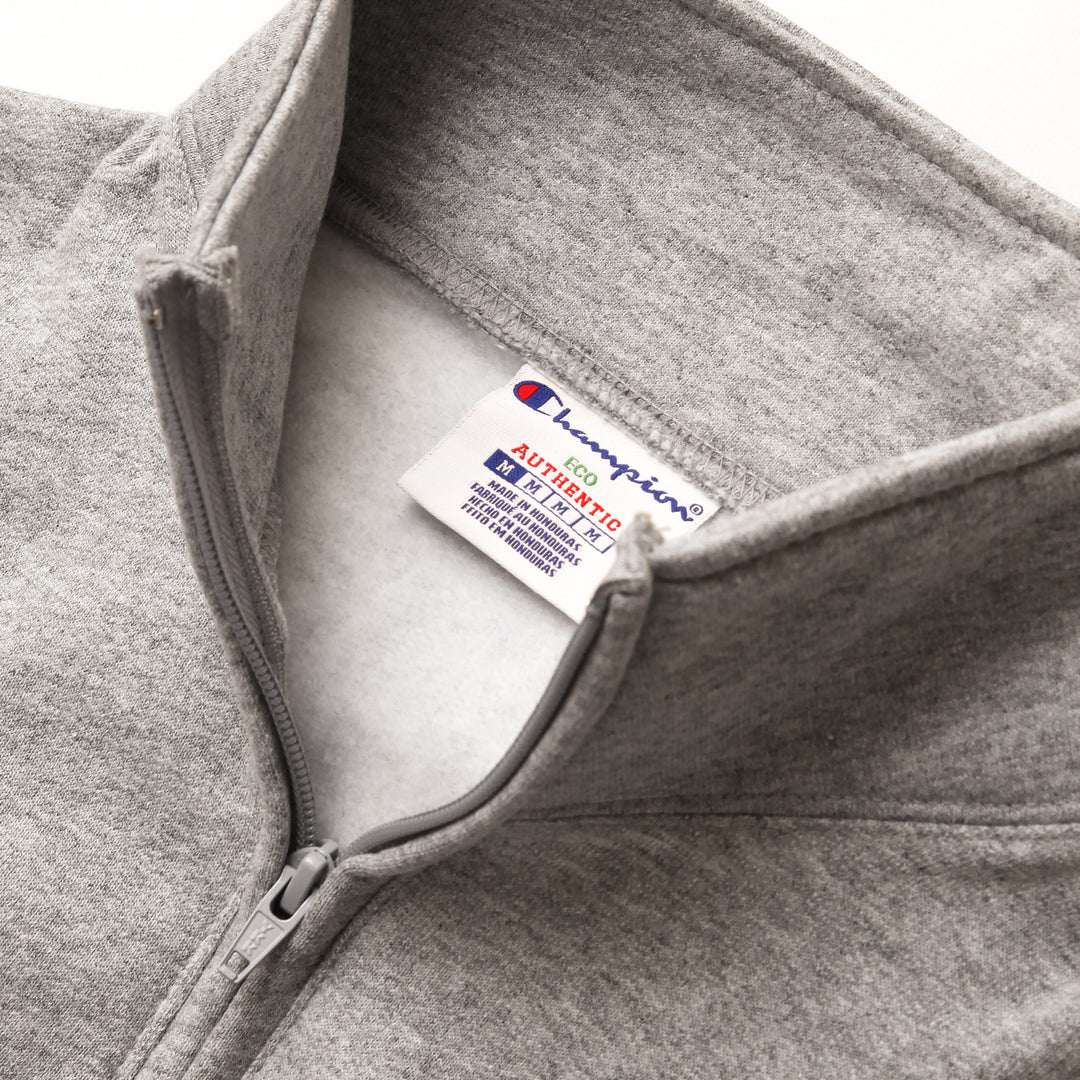 Champion - 9oz Quarter Zip - Grey Heather