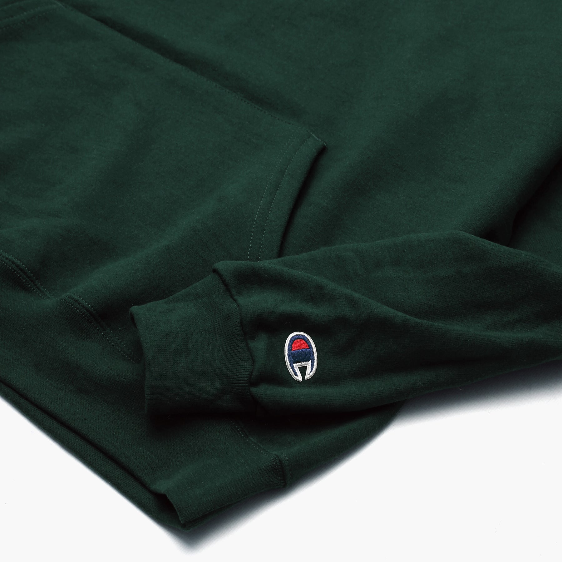 Champion 9oz Hoodie Forest Green Blacksmith Store