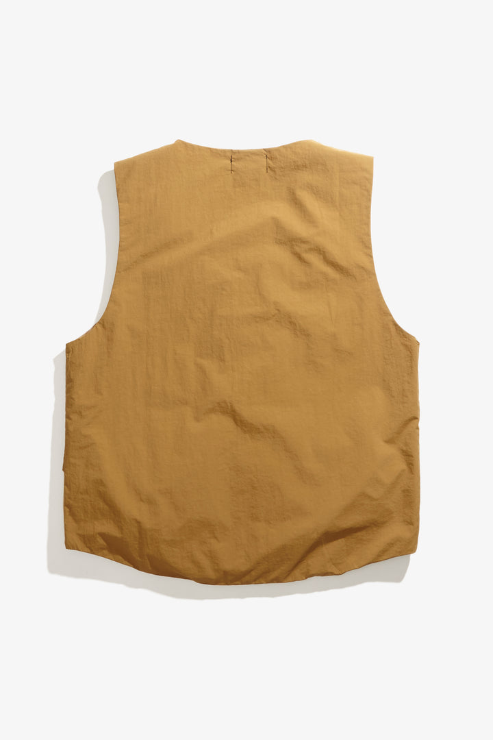 Blacksmith - Crinkle Nylon Vest - Coffee