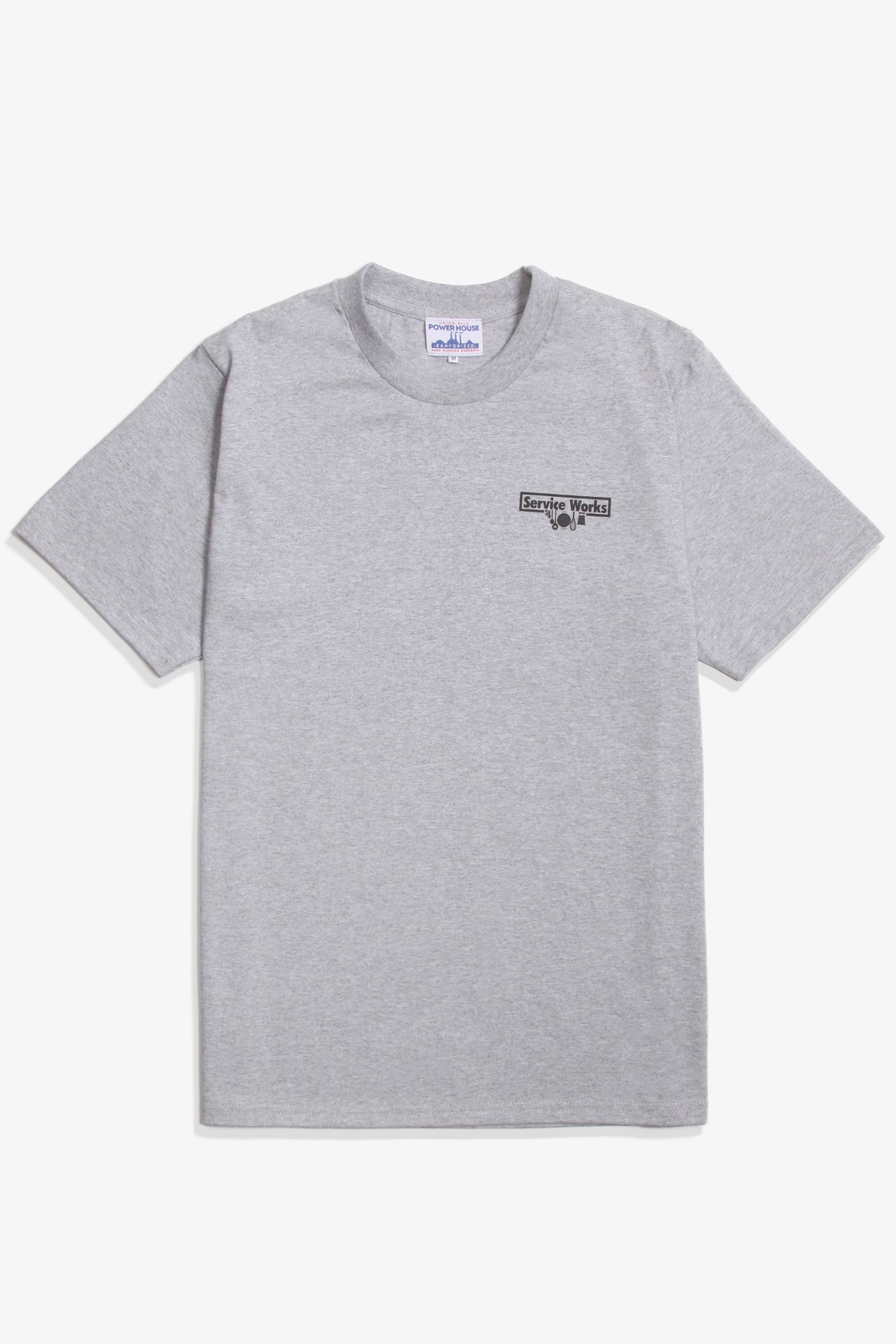 Service Works - Heavyweight Logo Tee - Grey