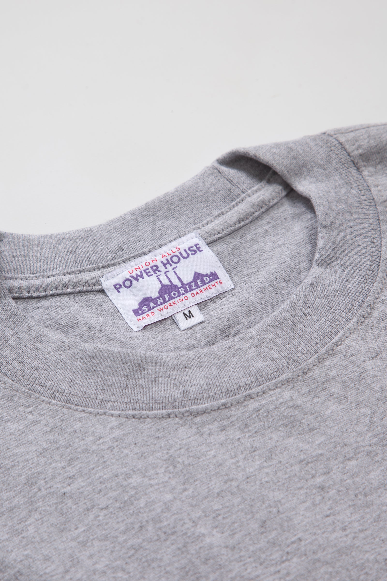 Power House - Super Weight T-Shirt - Heather Grey