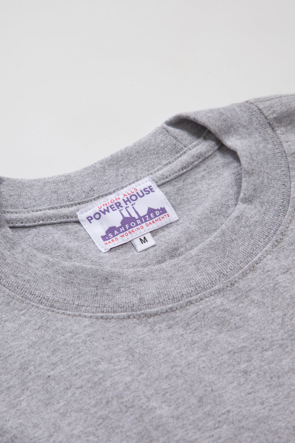 Power House - Super Weight T-Shirt - Heather Grey