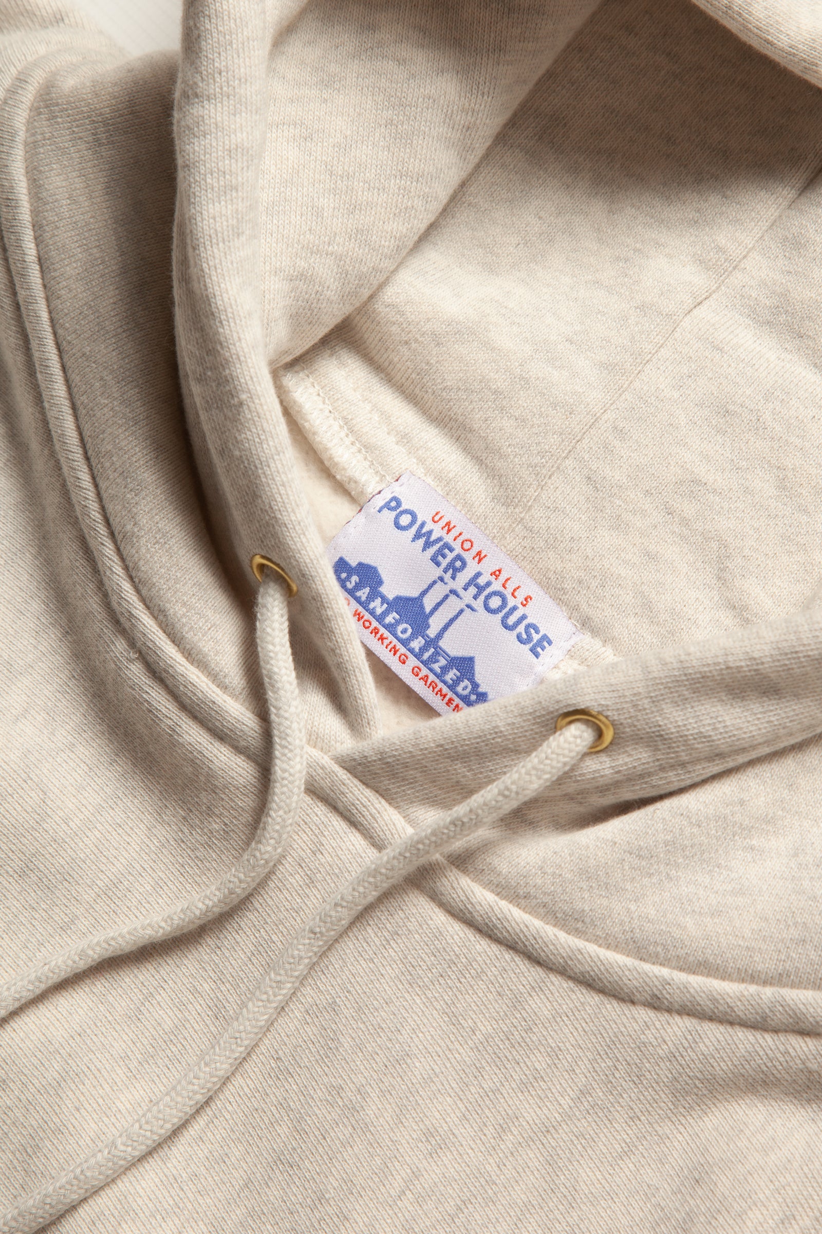 Power House - 12oz Hoodie - Ecru Ash