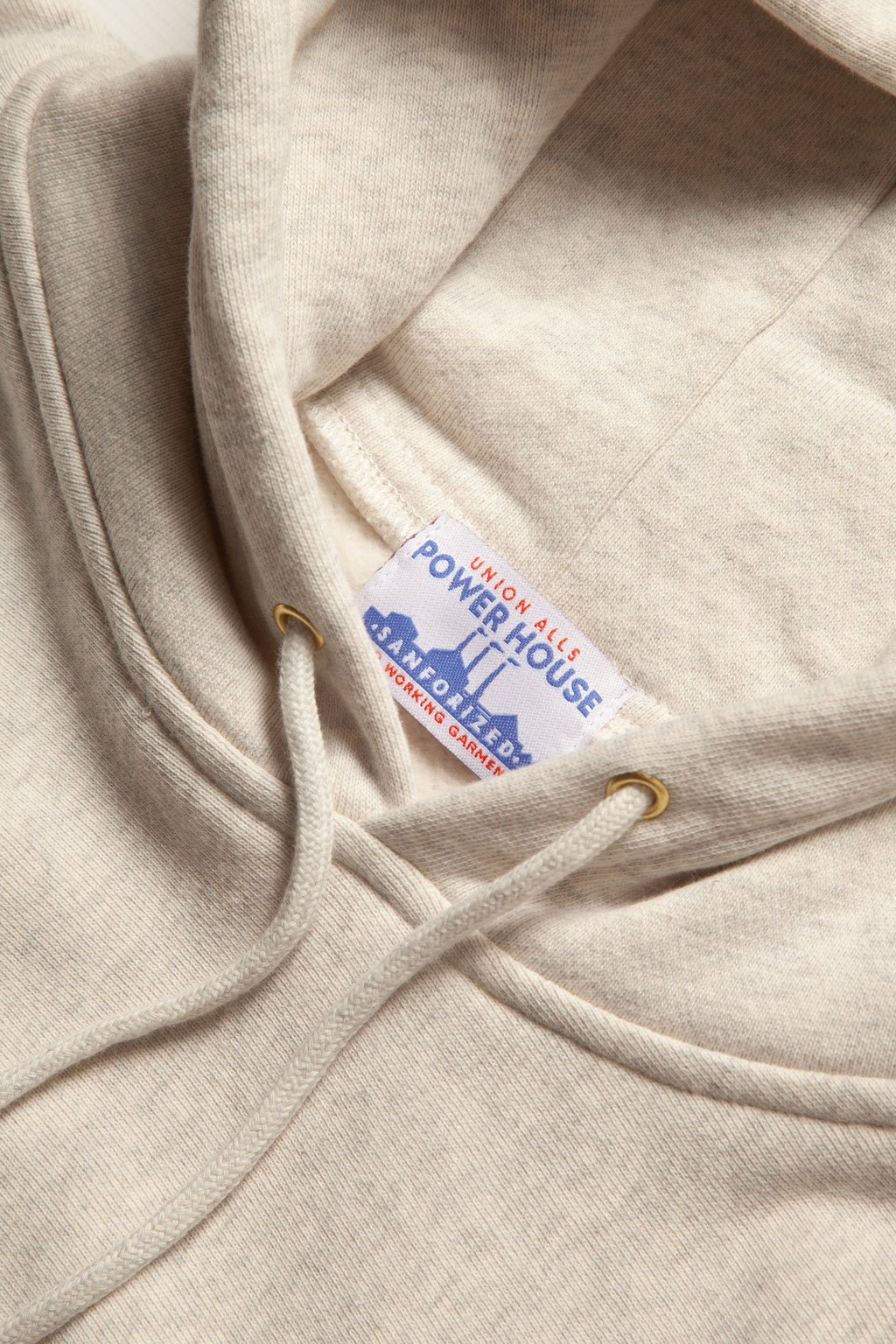 Power House - 12oz Hoodie - Ecru Ash