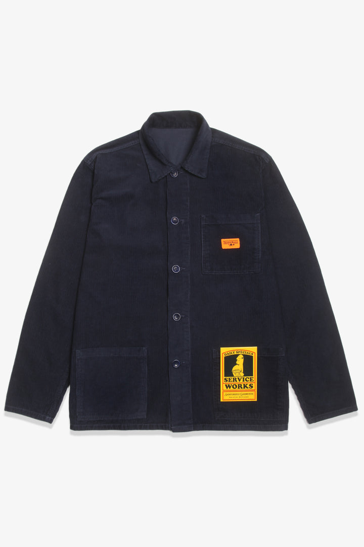 Service Works - Corduroy Coverall Jacket - Navy