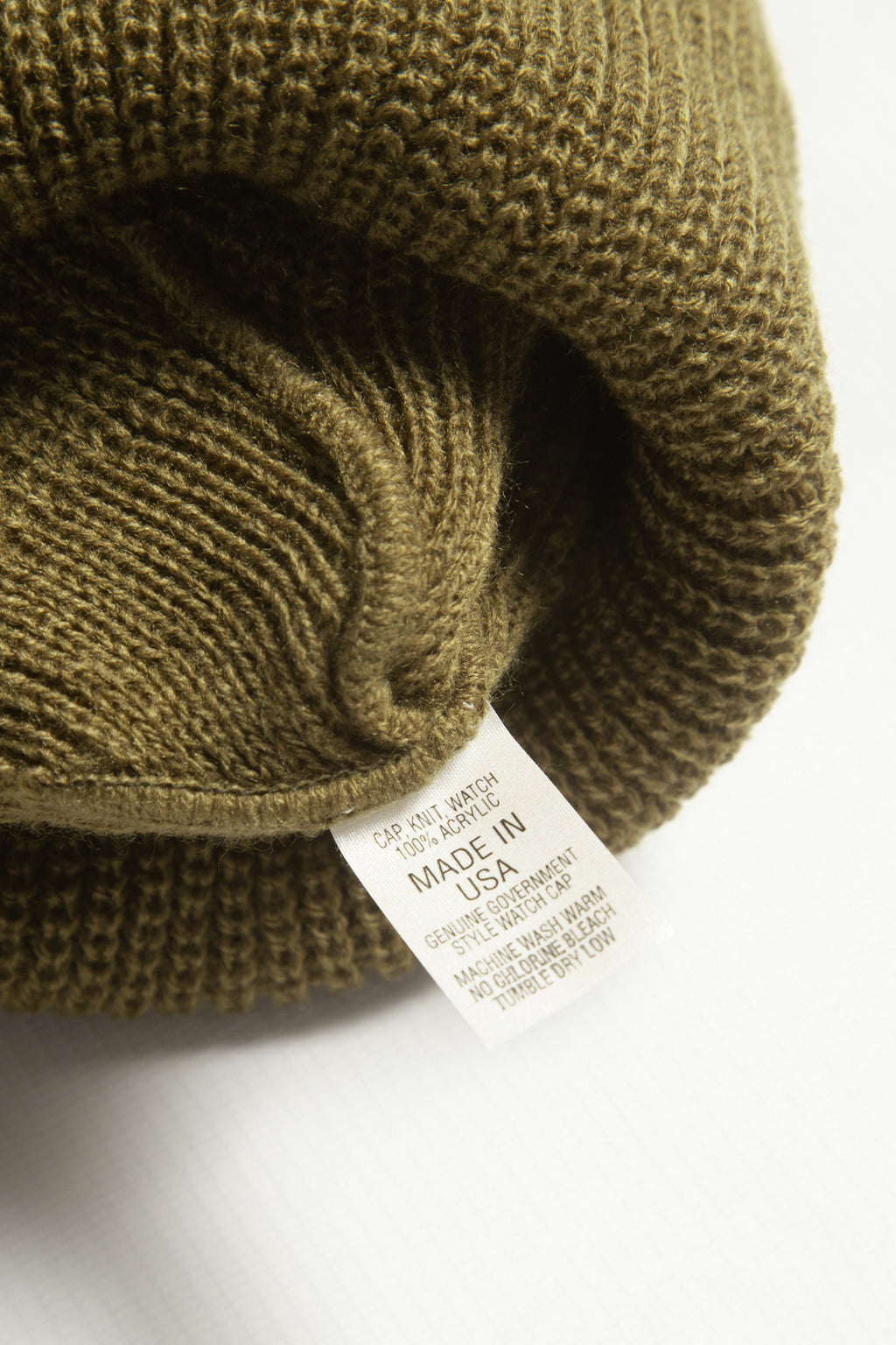 Power House - Watch Cap Beanie - Olive