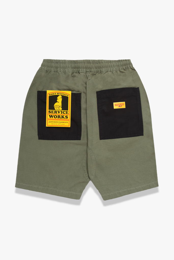 Service Works - Classic Chef Shorts - Woodland