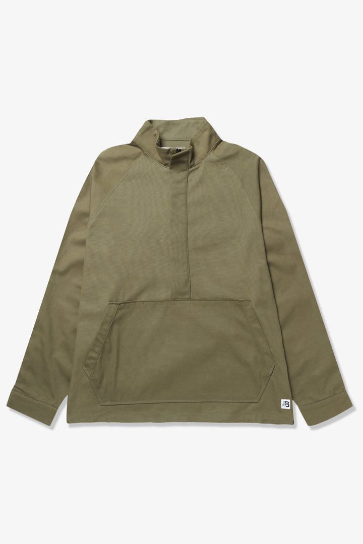 Blacksmith - Popover Wind Shirt - Olive