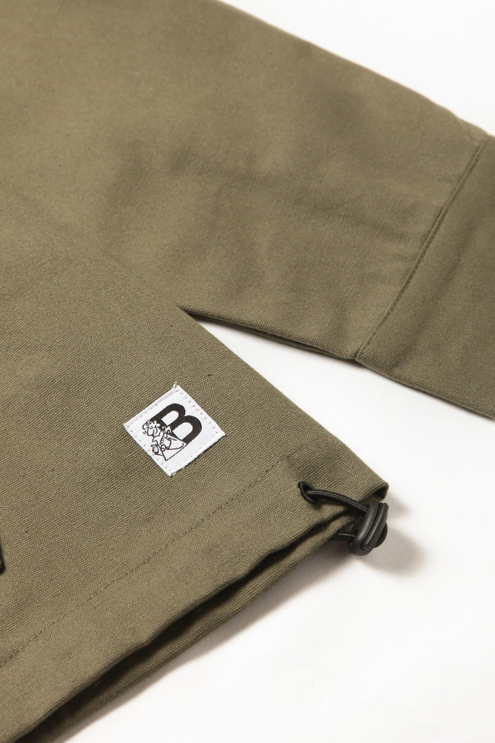 Blacksmith - Popover Wind Shirt - Olive