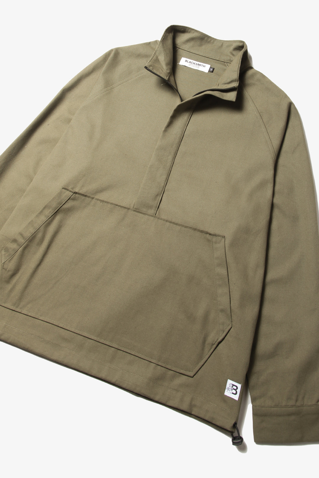 Blacksmith - Popover Wind Shirt - Olive