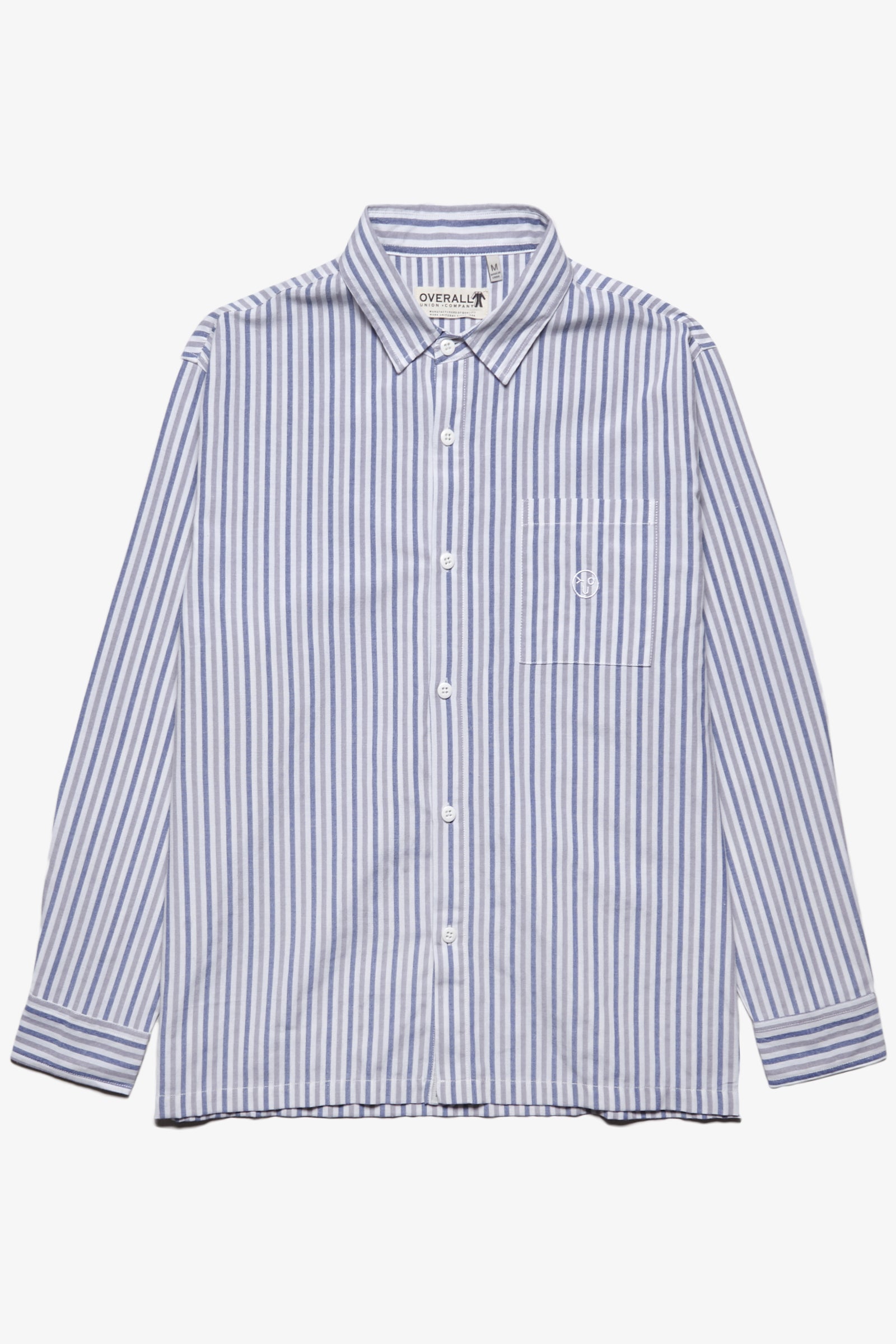 Overall Union - Box Button Down Shirt - Grey