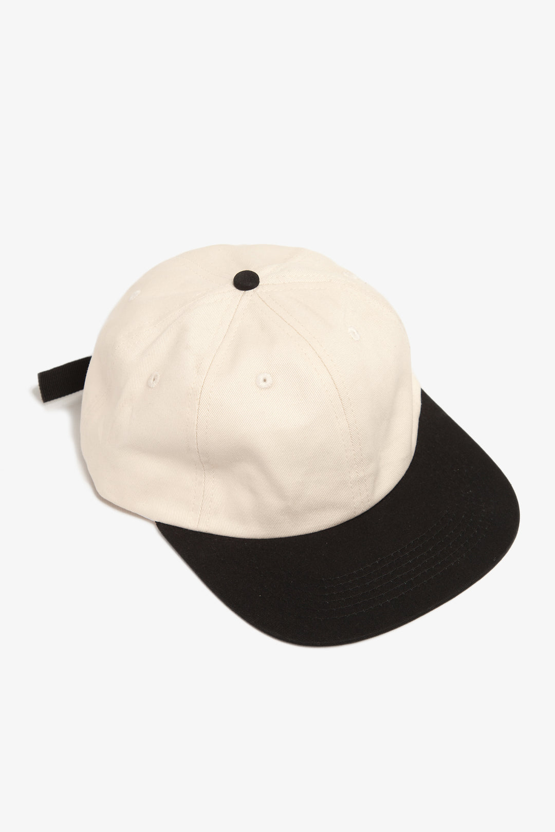 Power Goods - Perfect 6 Panel Cap - Natural/Black