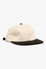 Power Goods - Perfect 6 Panel Cap - Natural/Black