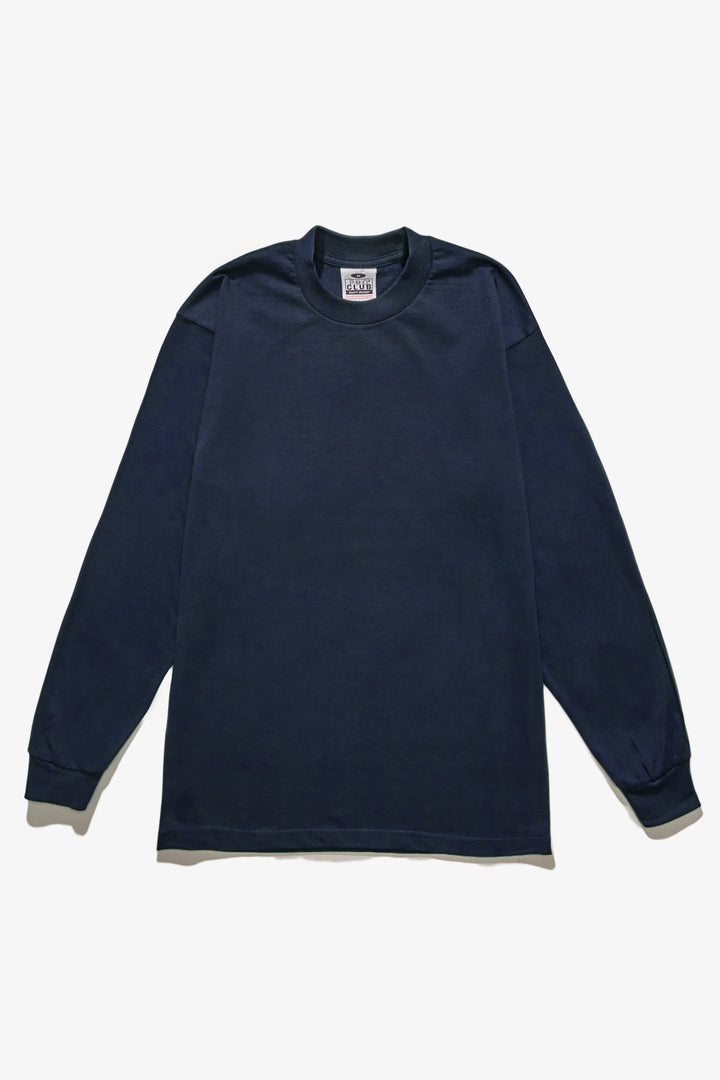 Pro Club - Heavyweight Long Sleeve T-Shirt - Navy – Blacksmith Store