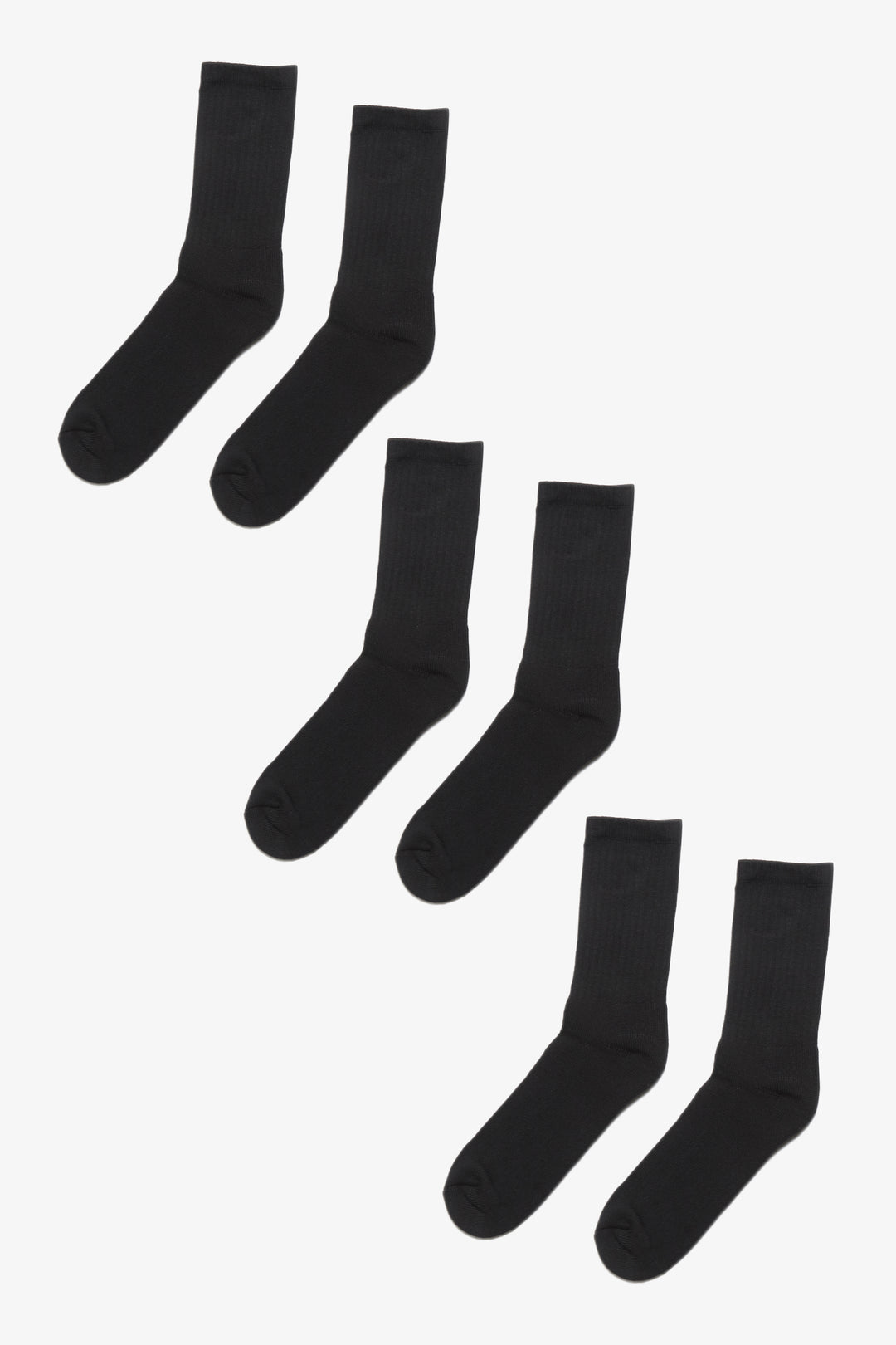 Pro Club - Heavyweight Crew Socks - 3 Pack - Black