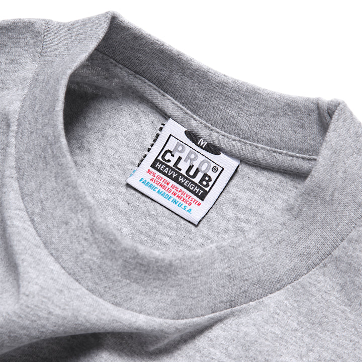 Pro Club - Heavyweight T-Shirt - Heather Grey