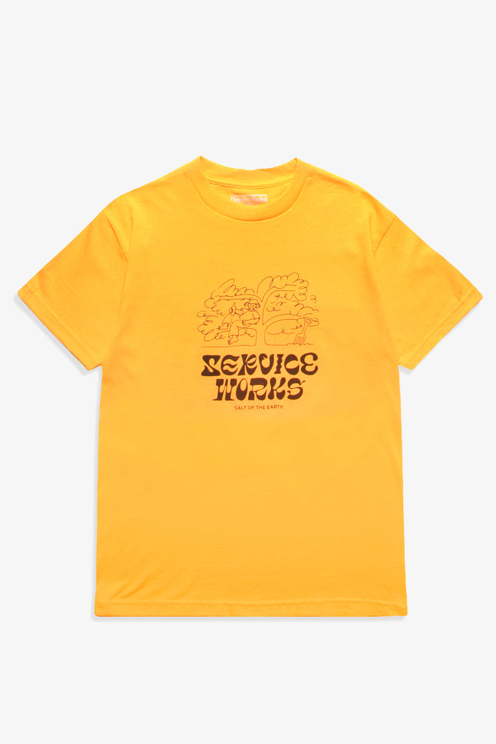 Service Works - Salt of the Earth Tee - Sunflower