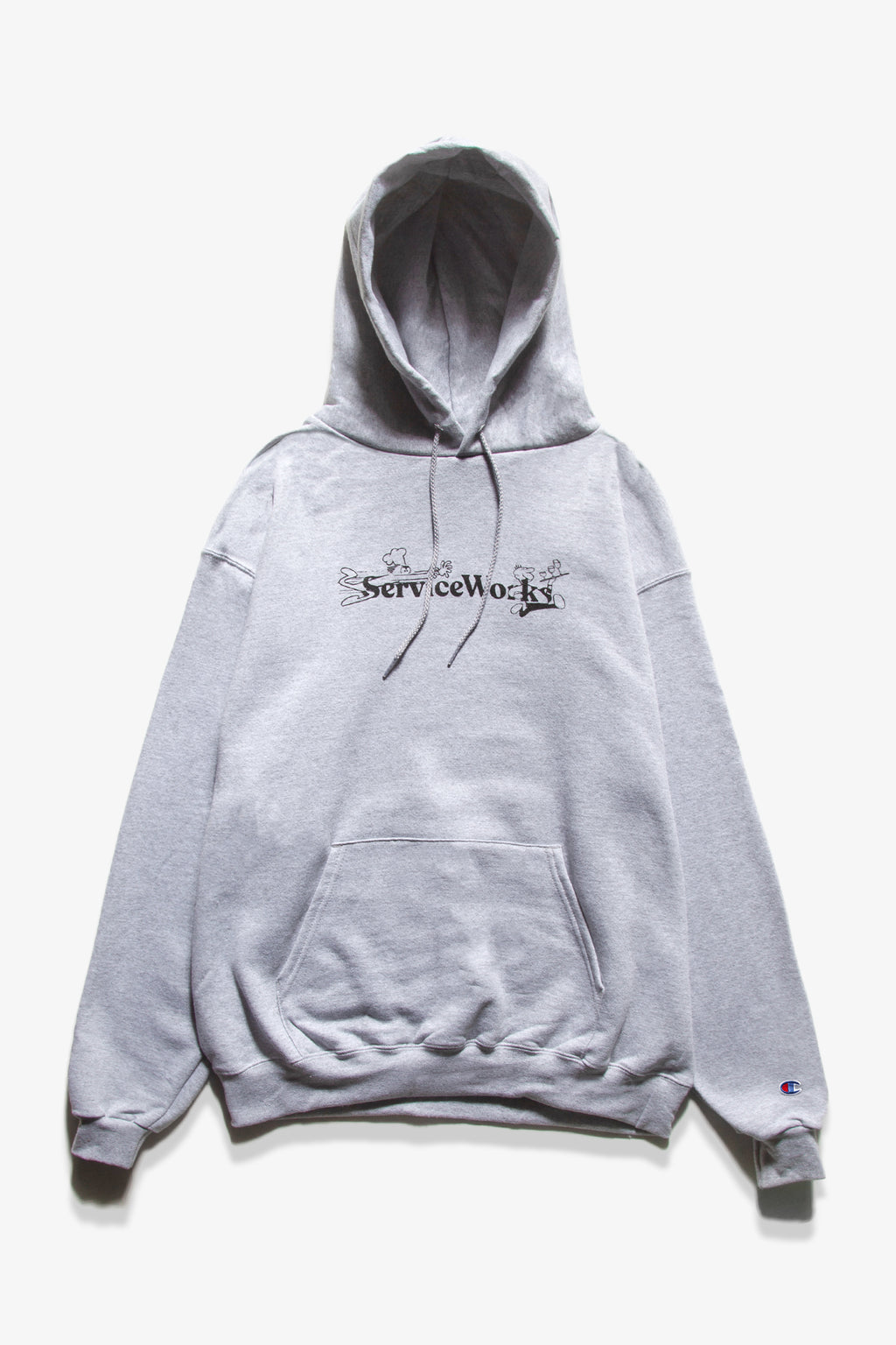 Service Works - Chase Hoodie - Heather Grey
