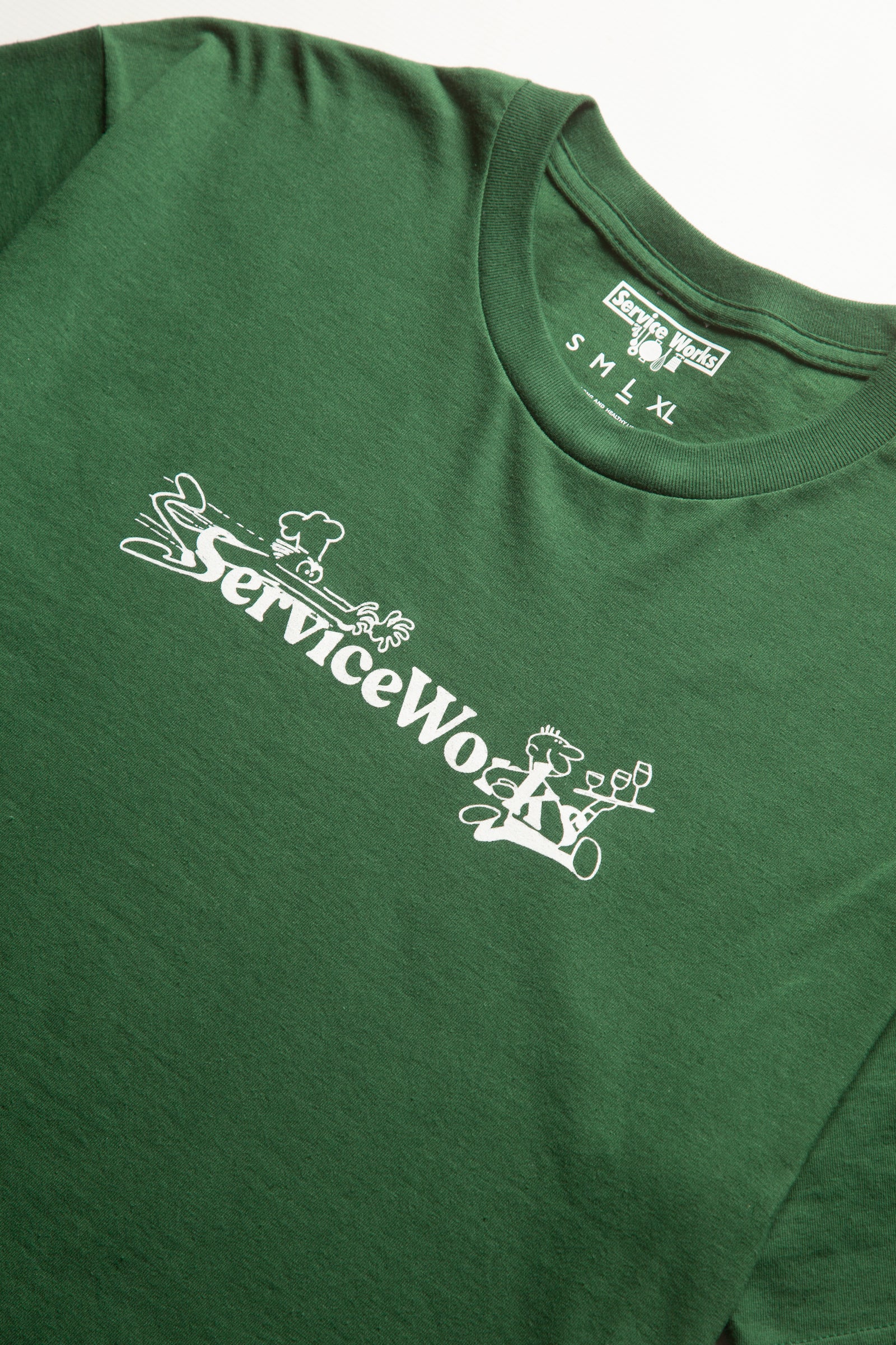Service Works - Chase Tee - Forest Green