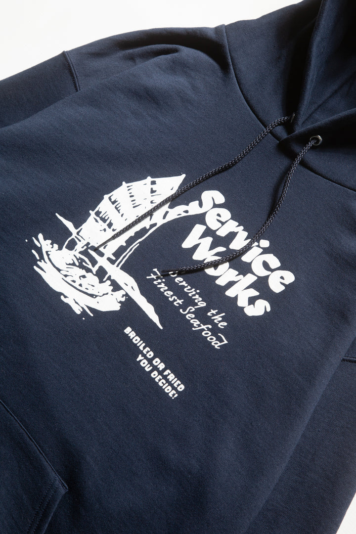 Service Works - Sail Away Hoodie - Navy