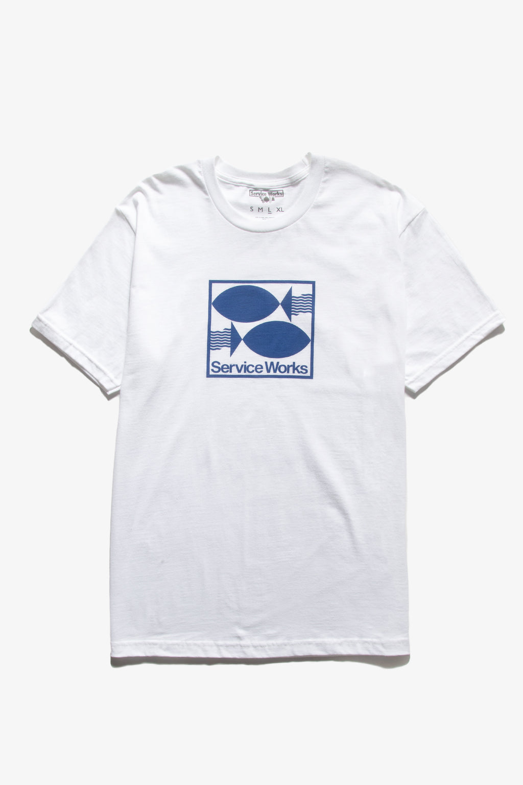 Service Works - Turbot Tee - White