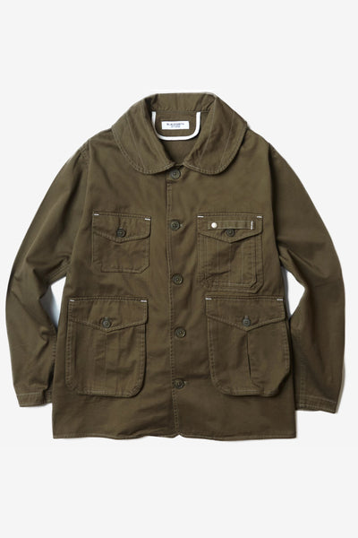 Blacksmith - Shawl Collar Work Jacket - Moss – Blacksmith Store