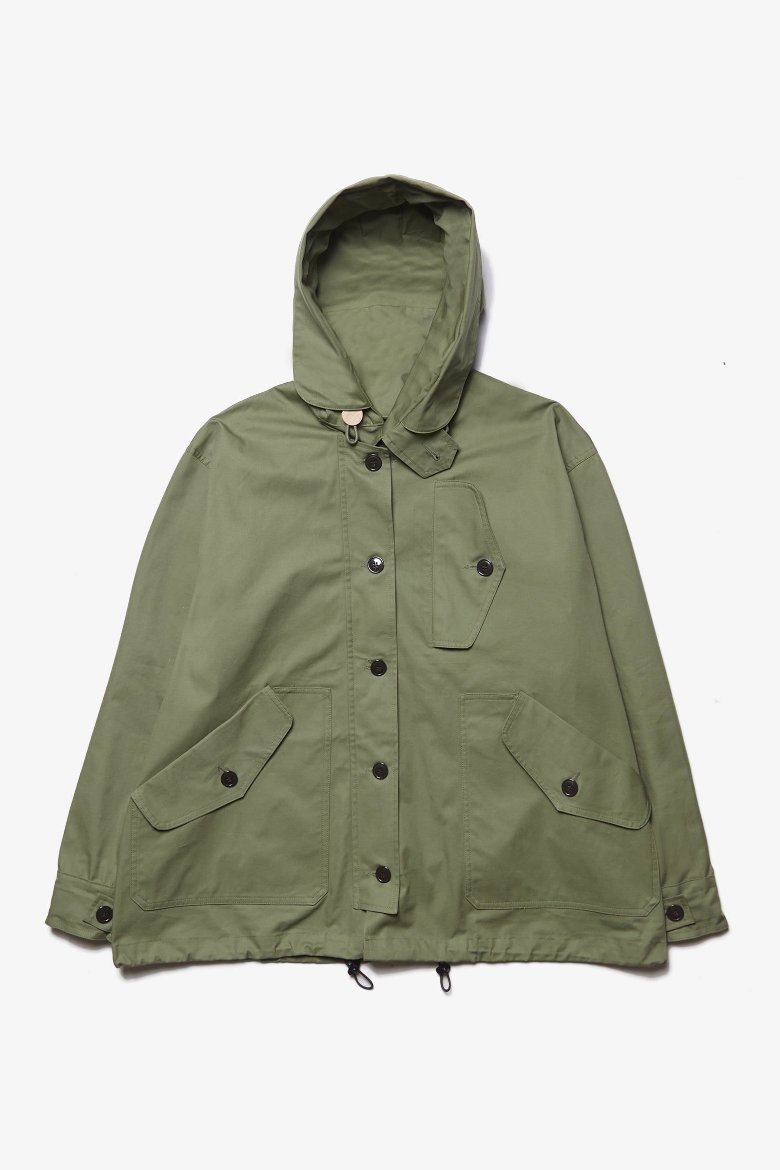 Short hooded parka on sale