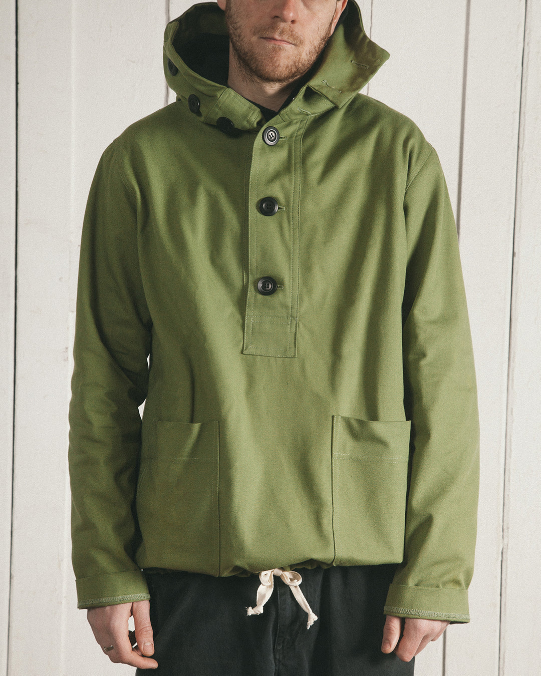 Blacksmith - 001 Canvas Smock - Ecru