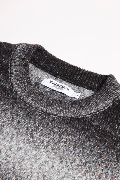 Blacksmith - Static Stripe Sweater - Black | Blacksmith Store