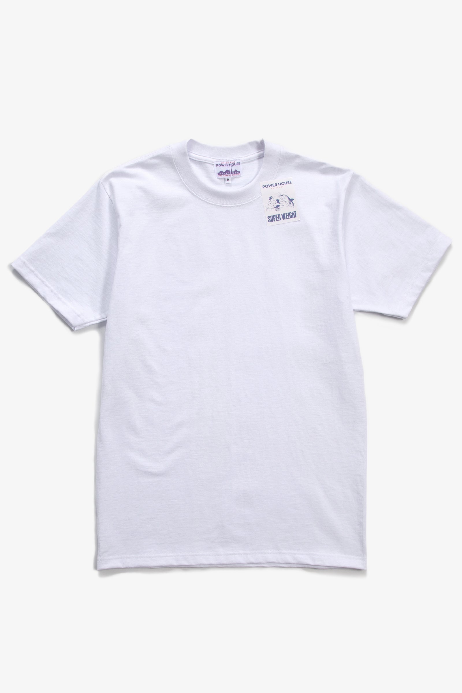 Power House - Super Weight T-Shirt - White