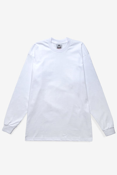 Pro Club - Heavyweight Long Sleeve T-Shirt - White