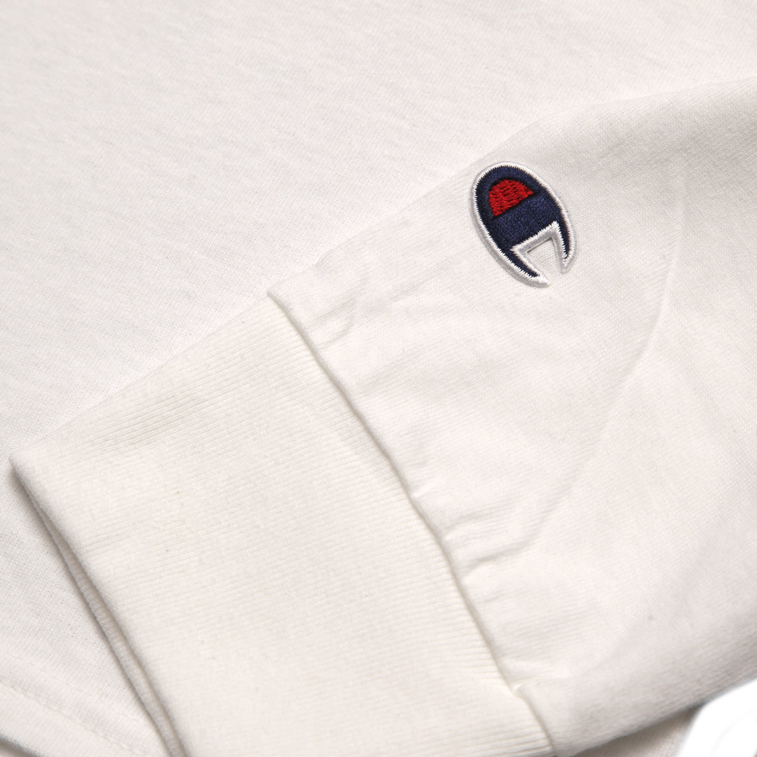 Champion - 6oz Long Sleeve T-Shirt - White