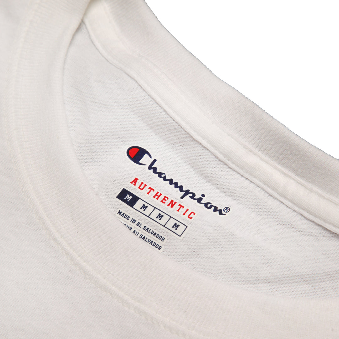 Champion - 6oz Long Sleeve T-Shirt - White