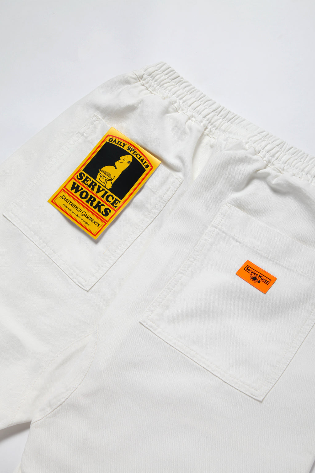 Service Works - Classic Chef Shorts - Off White
